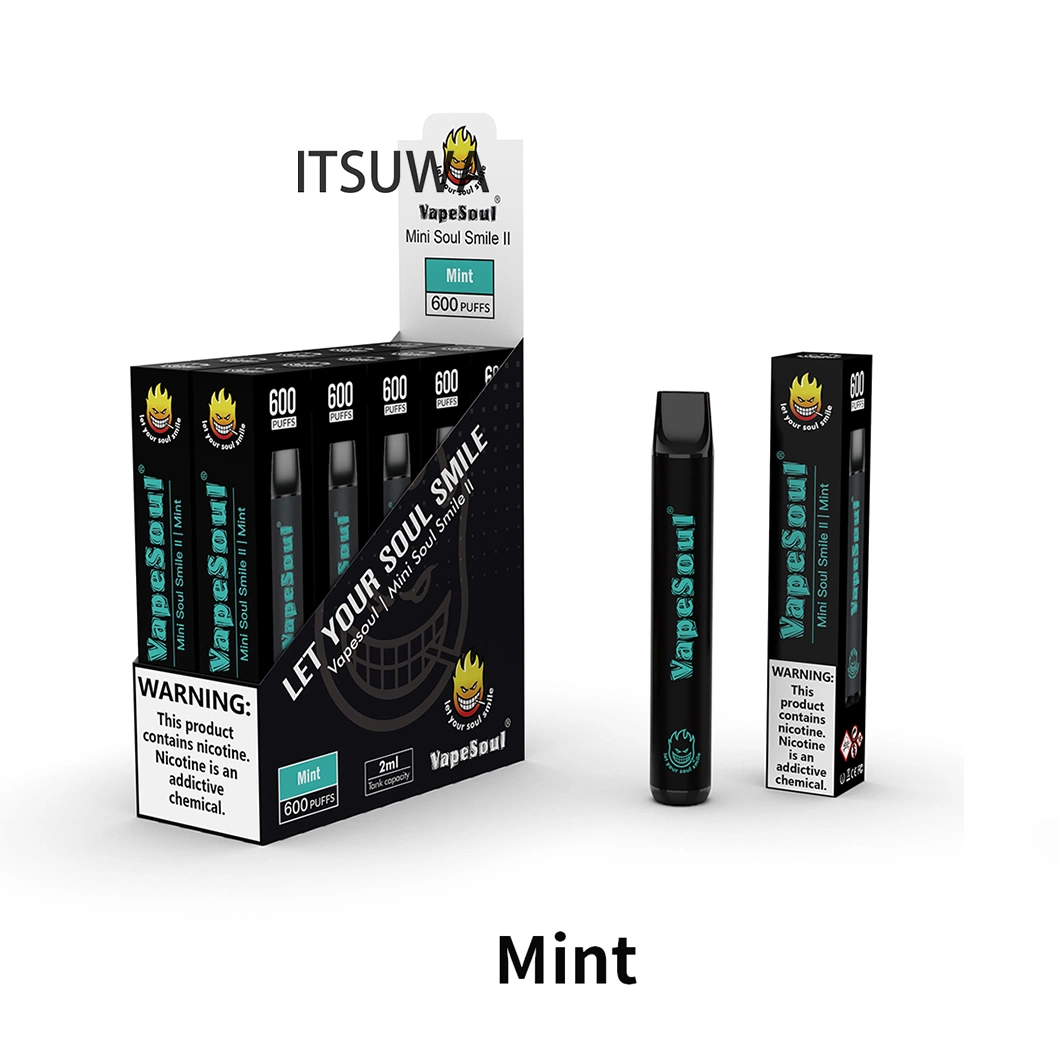 Itsuwa Vapesoul Mini Soulsmile II Zigarette Pen Geschmack Zigarre Cigarros Desechables Einweg-Elektronische Cigerette