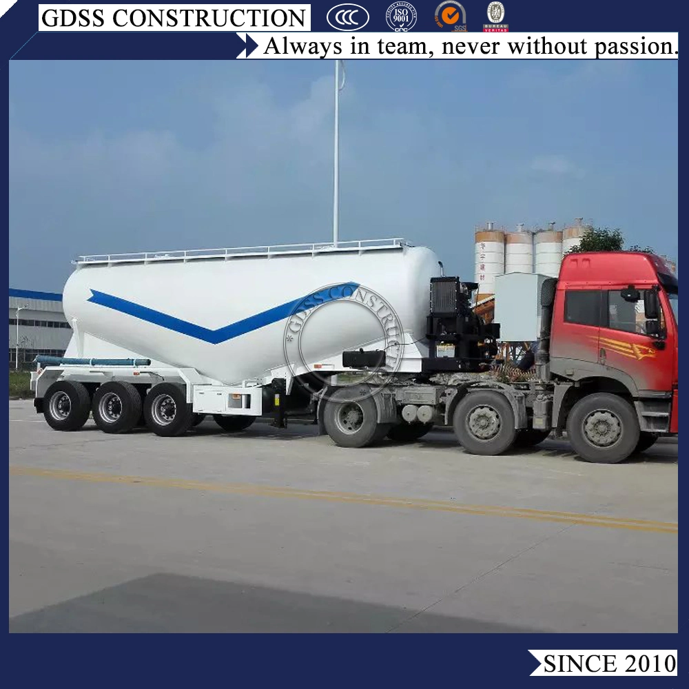 Two or Three Axles Transport Powerd Materials V Shape Tank Truck Semi Trailer