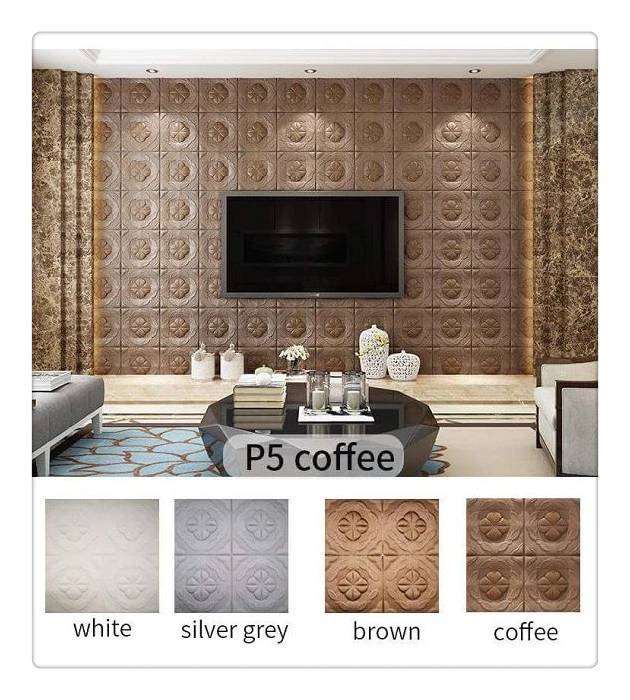 3D Foam Self Adhesive Pattern Decorative Wall Ceiling Sticker