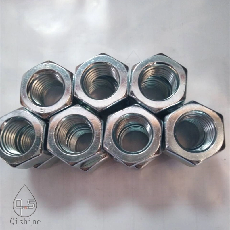 Metric Thread Fastener DIN 934 A194 2h Zinc Plated Hex Nut