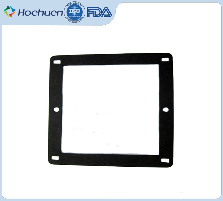 High Density Custom Poron Foam Die Cut Silicone Rubber Sealing Gaskets for Medical Application