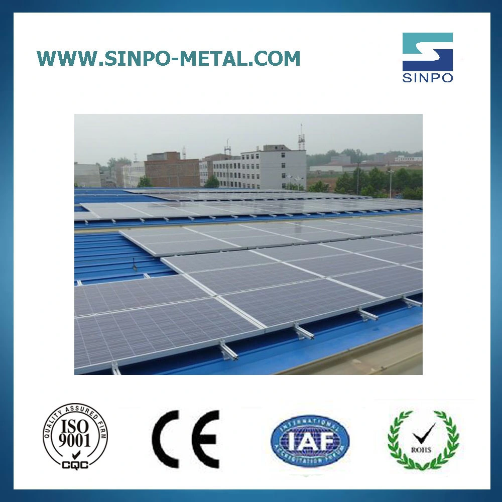 Aluminum Alloy Solar Bracket Solar Panel Module Mounting Bracket of Metal Slope Roof Solar Mounting System