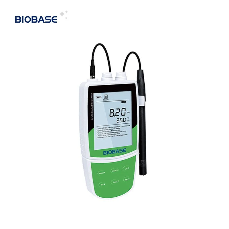 Biobase Portable pH/ORP Meter Laboratory Smart Digital pH Meter Digital pH Meter for Cosmetics