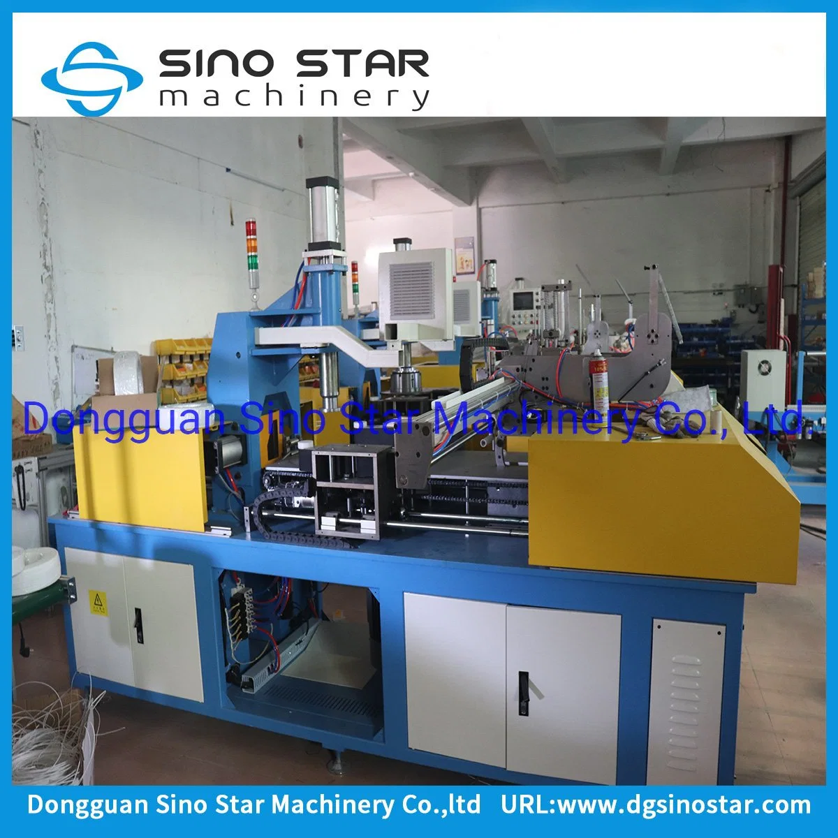 Automatic Wire Cable Coiling Coil Rolling Winding Packing Making Machine for Automobile Flexible Wires