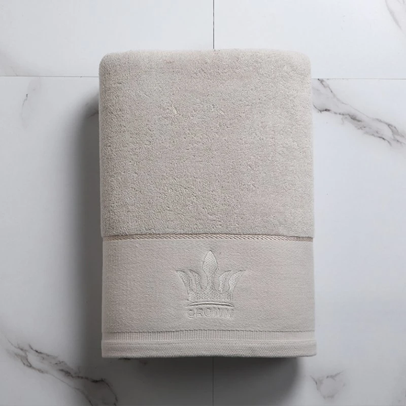 Toallas de baño de alta calidad 100% algodón con logotipo personalizado