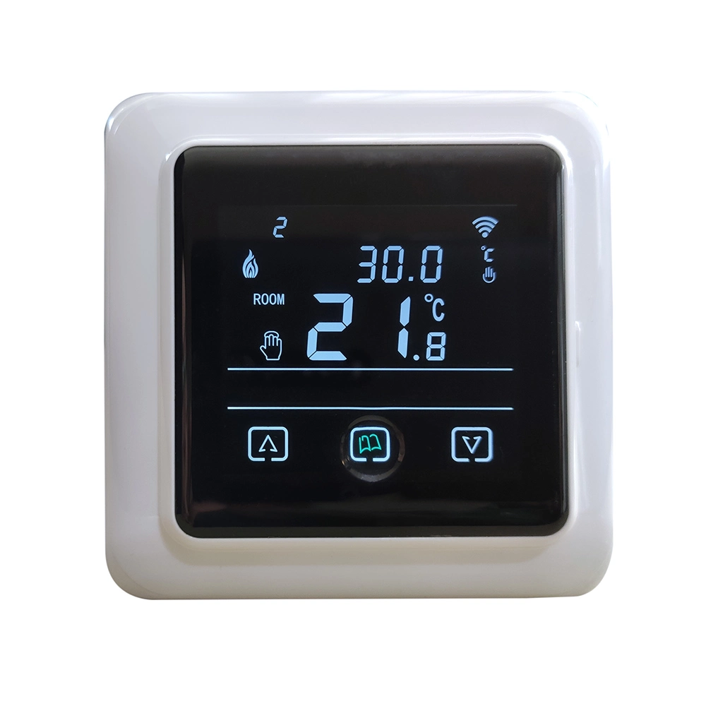 Smart WiFi Thermostat Touch Screen Temperature Controller for Electric Warm Floor Google Home Alexa