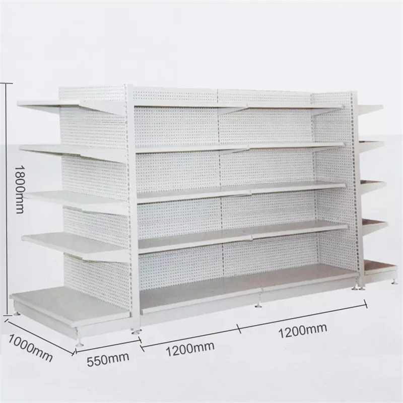 Стальная и деревянная структура супермаркет Магазин Гондола Остров Отличного полка