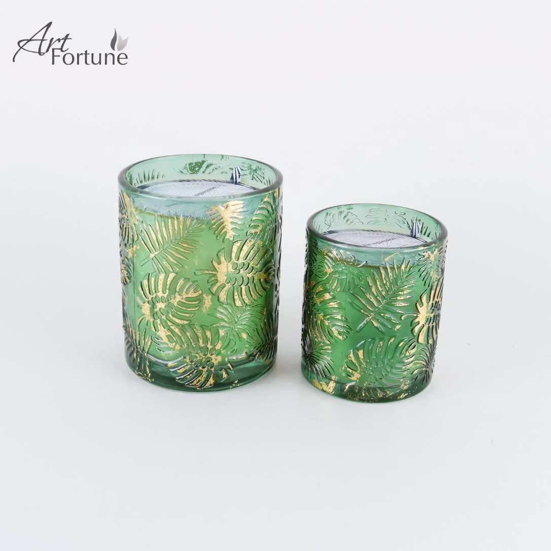 2023 New Design Customized Scented Glass Candle for Home Decor