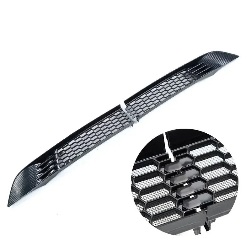 Vorderer Grillrost Mesh Anti-Insect Dust Grille Gittereinsatz Unterer Stoßfänger Grill Trim Cover Net Body Kit Zubehör für Tesla Modell Y