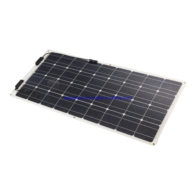 Fotovoltaico Flessibile Pannello Amorfo 80W-150W painel solar flexível de ETFE Sola de película fina de silício amorfo