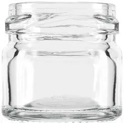 4oz 8oz 10oz 12oz 16oz 32oz 180ml 220ml 380ml Grand pot en verre transparent hermétique pour la conservation des aliments de cuisine en borosilicate avec couvercle en bambou Mason en bois.