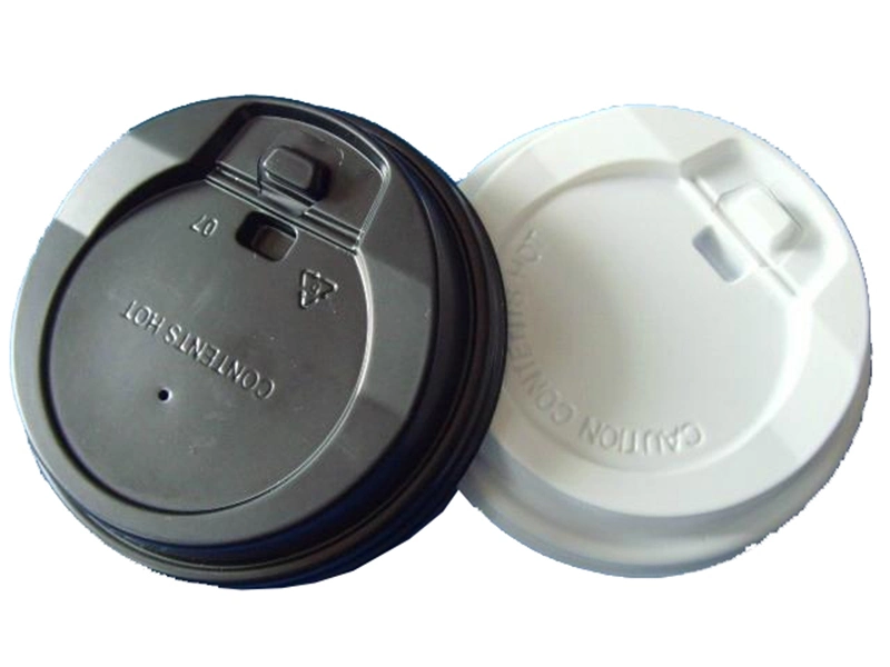 Reciclável Dome Branca tampas. 3.54" 90mm compartimento plástico chávena de café Tampa para bebidas portátil. Adapta-se 8, 10, 12, 16, 20, 24oz descartáveis copos de papel