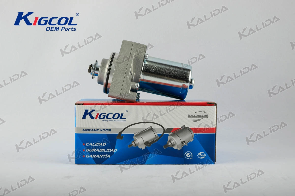 Motor de arranque de motocicleta C100/C110 9t Kigcol Motor de calidad OEM de Motocicletas Piezas Accesorios para Honda