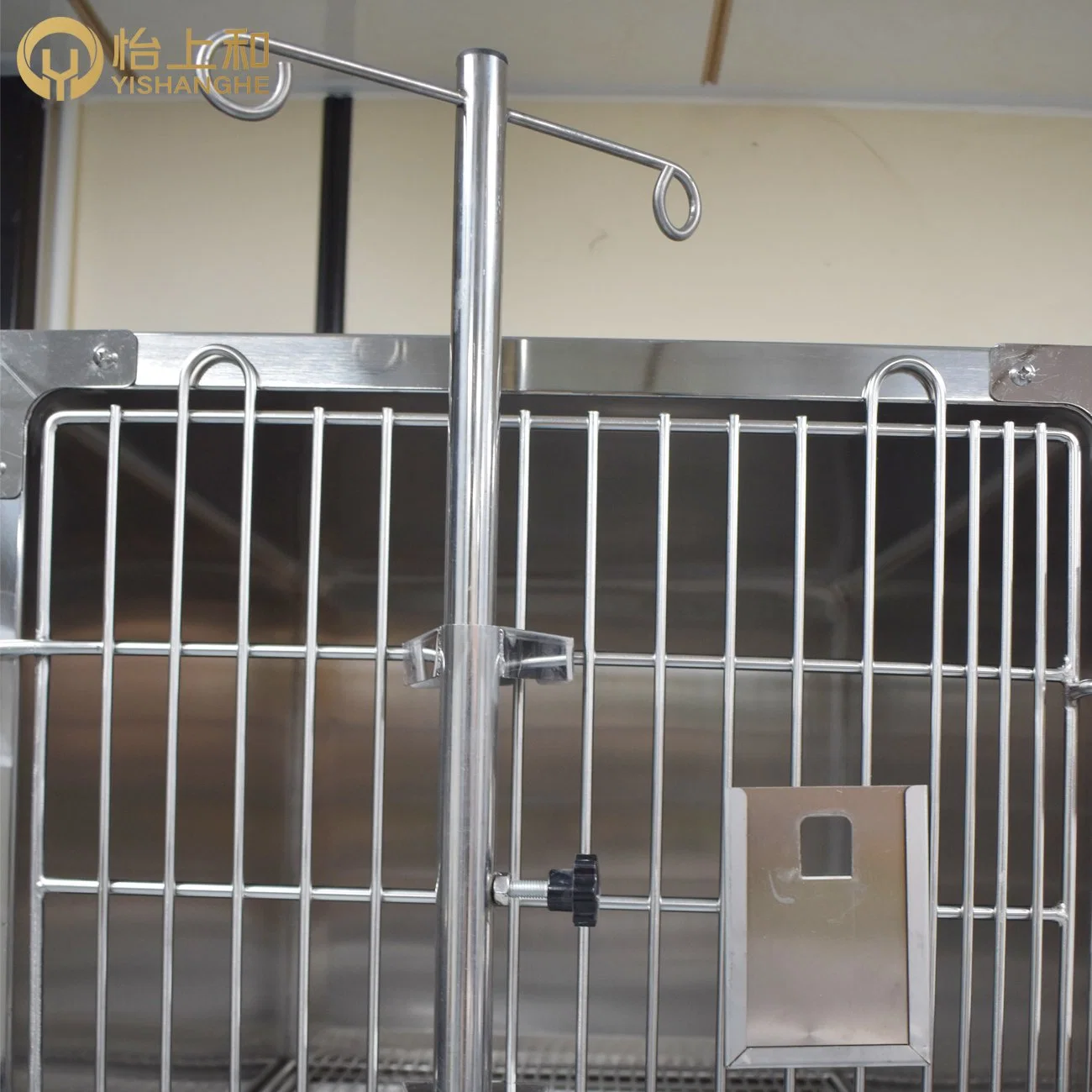 Veterinary Stainless Steel Cage Small Animals Rabbit 4 Layer 2 Layer Stainless Steel Cat Breeding Cage