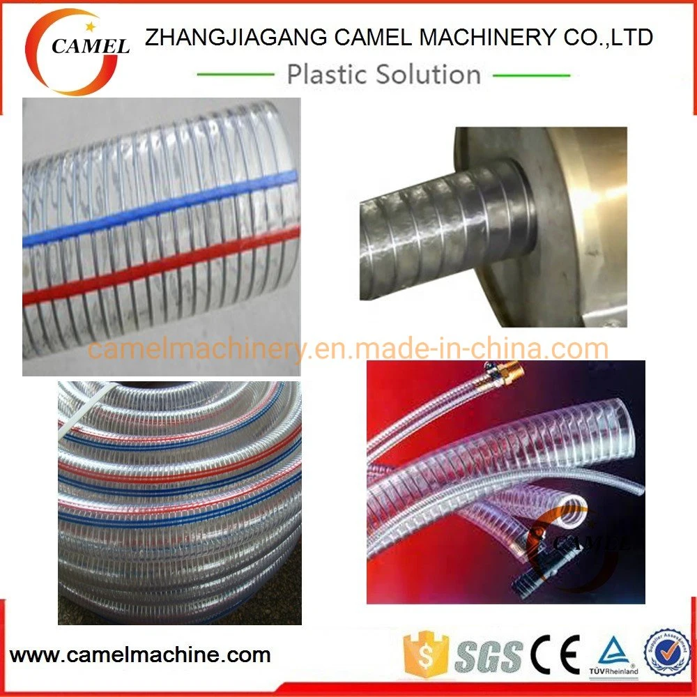 High quality/High cost performance Steel Wire PVC Pipe High Abrasion High Pressure Rubber Hose Making Machine