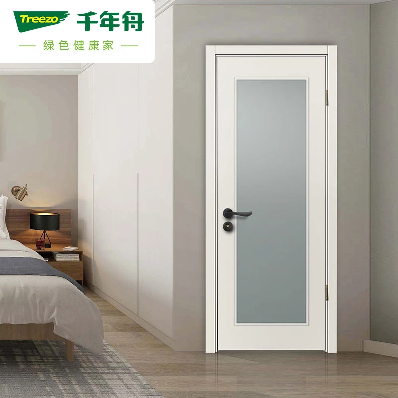 Wholesale/Supplier Price OEM Waterproof Modern Flush Wooden Room Door PVC Interior Wooden Doors