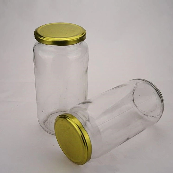 Free Sample 1000ml Big Capacity Glass Bottle Big Volume Glass Jam Jar Honey Glass Jar