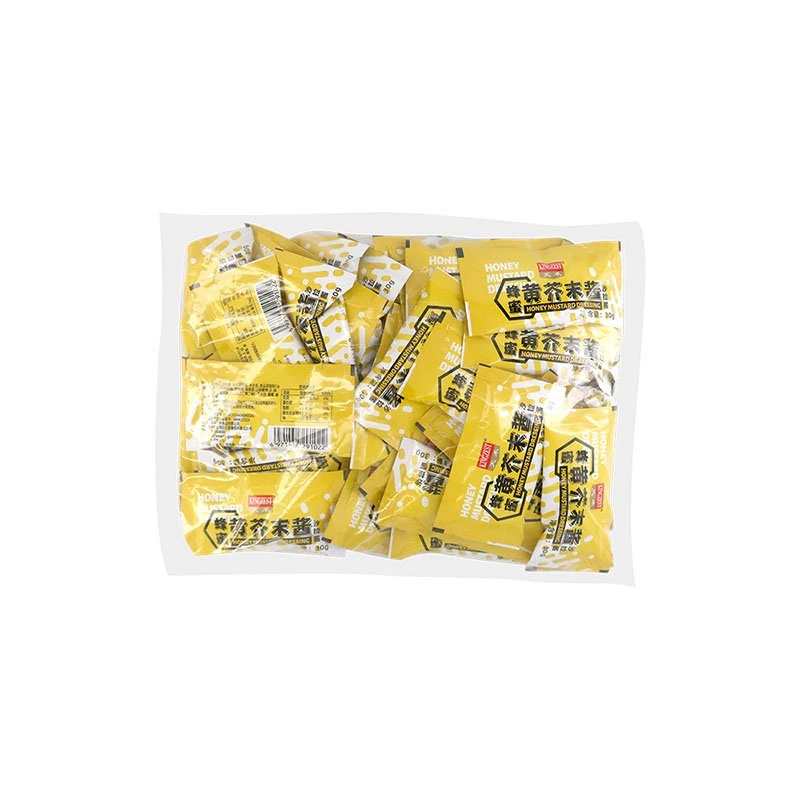 Mustard Bags Halal Mustard Sauce in Sachet High quality/High cost performance Mustard Tuber