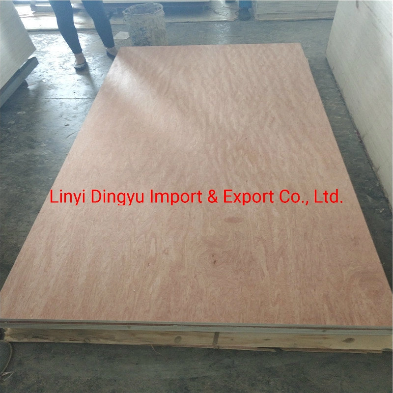 Commercial Plywood/Timber Bintangor Plywood with 1220X2440X2-25mm