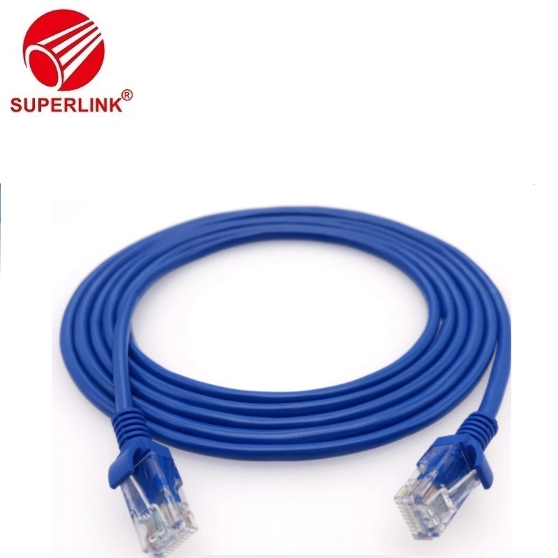 Cable de conexión Cat5e CAT6 CAT6A Cat7 personalizado con Conector RJ45