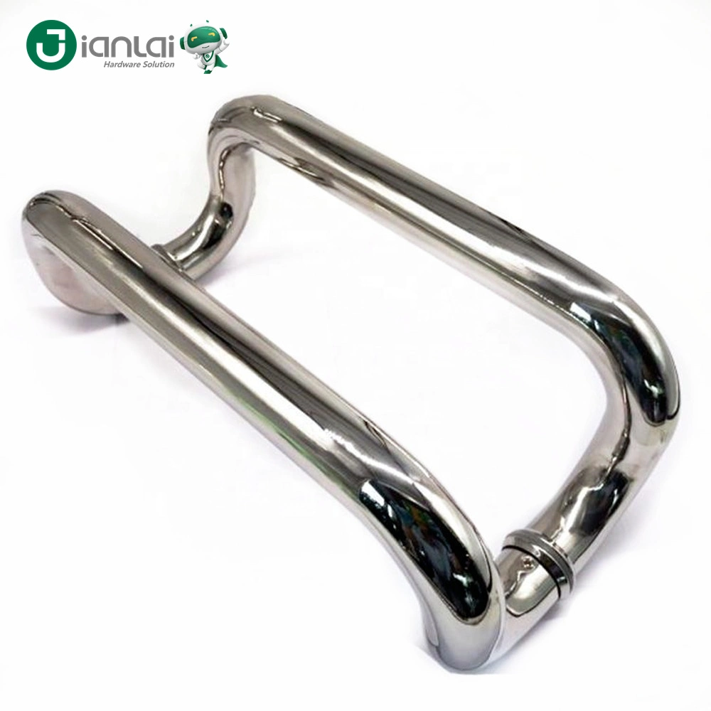 Curve Double Sided Stainless Steel Sliding Glass Door Pull Handle