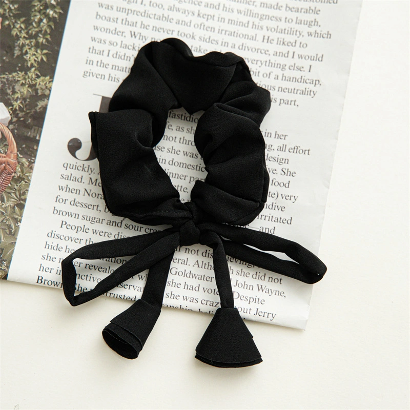 Новые Bowknot Tassel волос головы Scrunchie резиновую ленту съемные волосы веревки