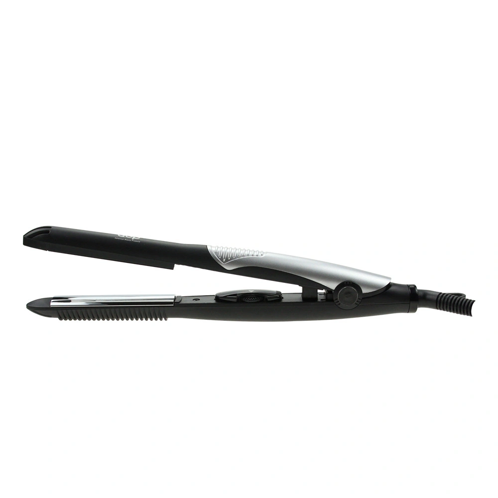 Titanium Plate Infrared Ionic Hair 230 Degree LCD Display 3D Floating Professional Hair Sraightener Flat Iron Salon Hair Straightener LCD Flat Iron