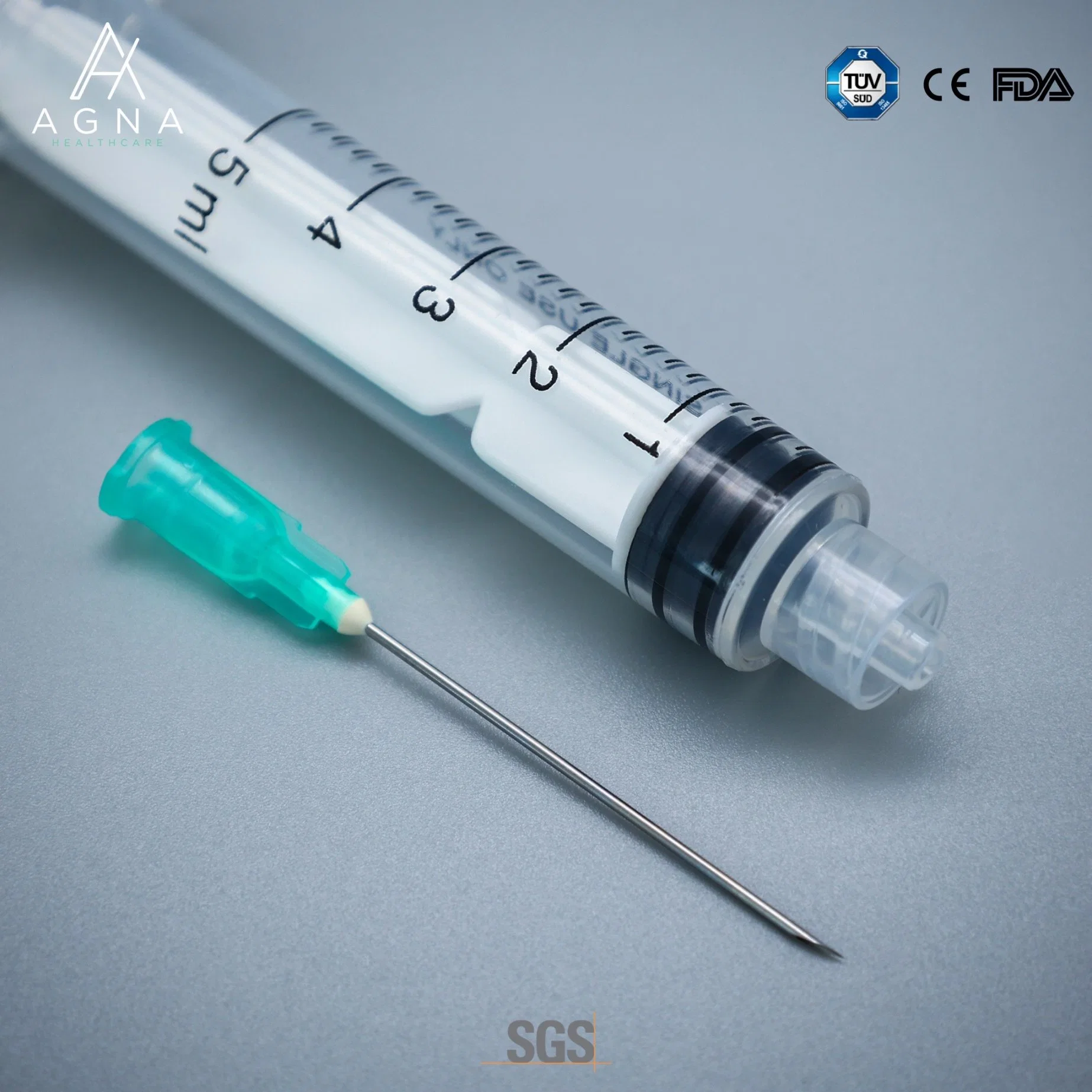 Luer Lok Syringe Wholesale/Supplier Medical Supplies Online Disposable Luer Lock Syringe 5ml Medical Supply