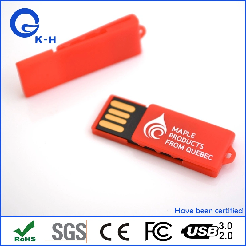 Mini Plastic Clip USB 2.0 3.0 Storage 16GB 32GB