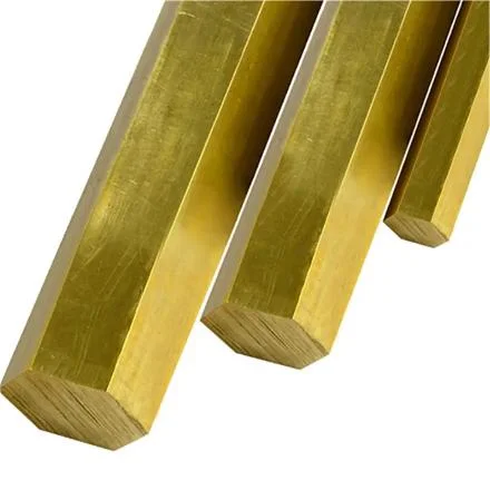 Brass Hexagonal Bar Industrial Metal Solid Polygon Rod T2 Tp2 Tu1 Tu0 C10100 C11000 C12200 C12000 Copper Coil/Plate/Wire