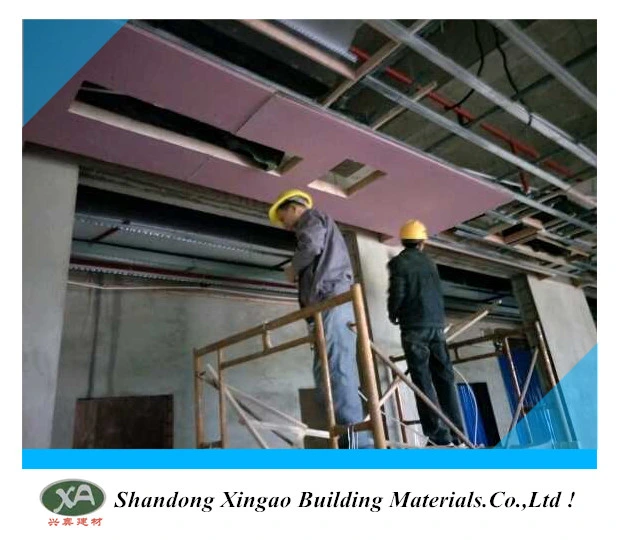 High quality/High cost performance  High-Strength Plasterboard Gypsum Board Standard Size Price Fireproof Gypsum Board Made in China