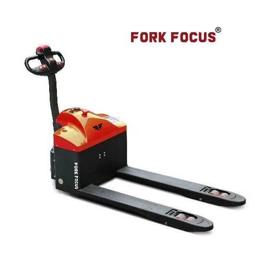 Economic Pallet Jack 1.5t Forkfocus Pallet Stacker Forklift Walkie Pedestrian Electric Pallet Machine for Warehouse