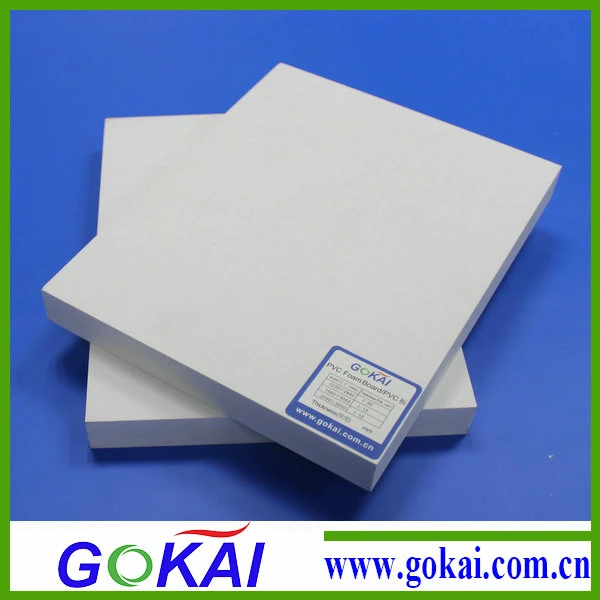 High Density 1.2g/cm3 White or Colored PVC Celuka Foam Board