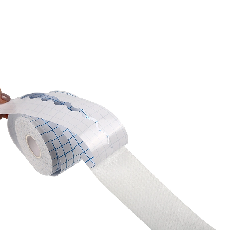 Sell Well New Type Non Woven Retention Tape Retentively Lasting Adhesive Hot Fix Tape Roll