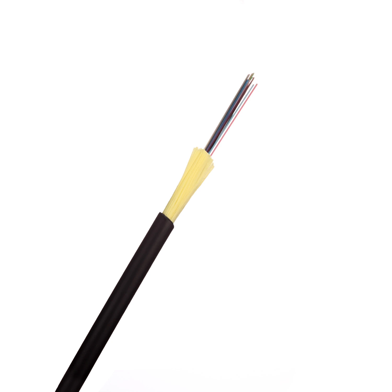 Single Mode Tight Buffer GJFJV Indoor 1 2 4 6 Fiber Duplex and Simplex Optical Cable