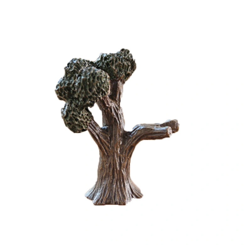 Decoración ornamentos de jardín en miniatura de resina de árbol Hada manualidades decoración de exteriores