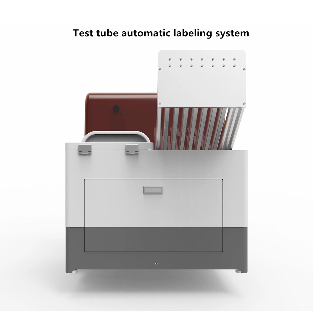 2023 New Glass Test Tube Automatic Labeling Lab Equipment for Hospital Medical Automatic Labeling Machine