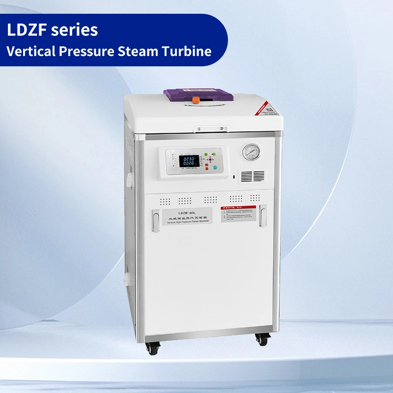 Aucma Vertikaler Hochdruck-Sterilisator mit schneller Kühlfunktion Dampfsterilisator