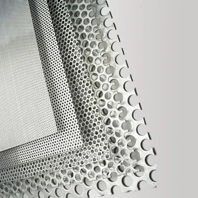 Perforated Metal Sheet Facade for Decoration and Protection of Buildings