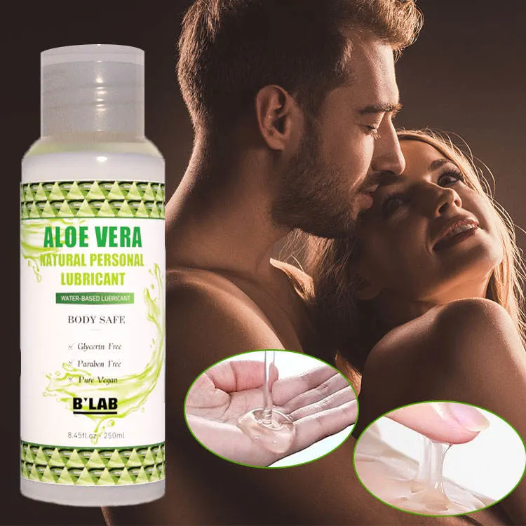 Private Label Aloe Vera Adult Sex Gel Personal Lubricant Water Based