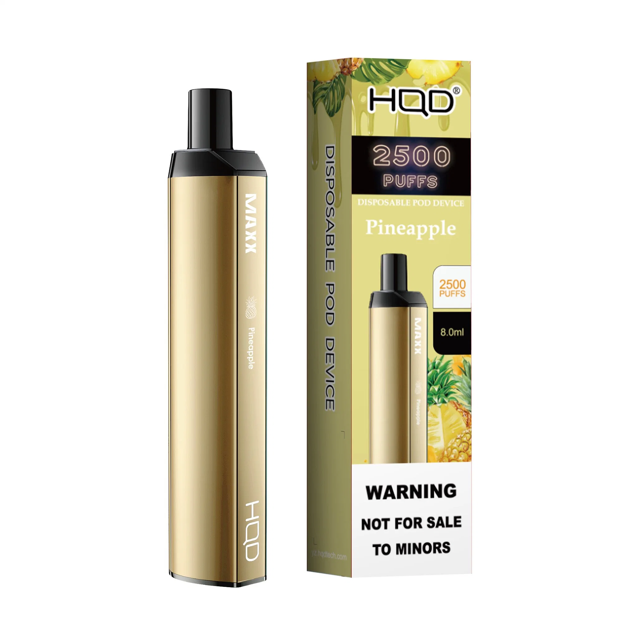 Hqd Vape desechables de Producto: H057-Maxx 2500 inhalaciones con ricos sabores Más de 40