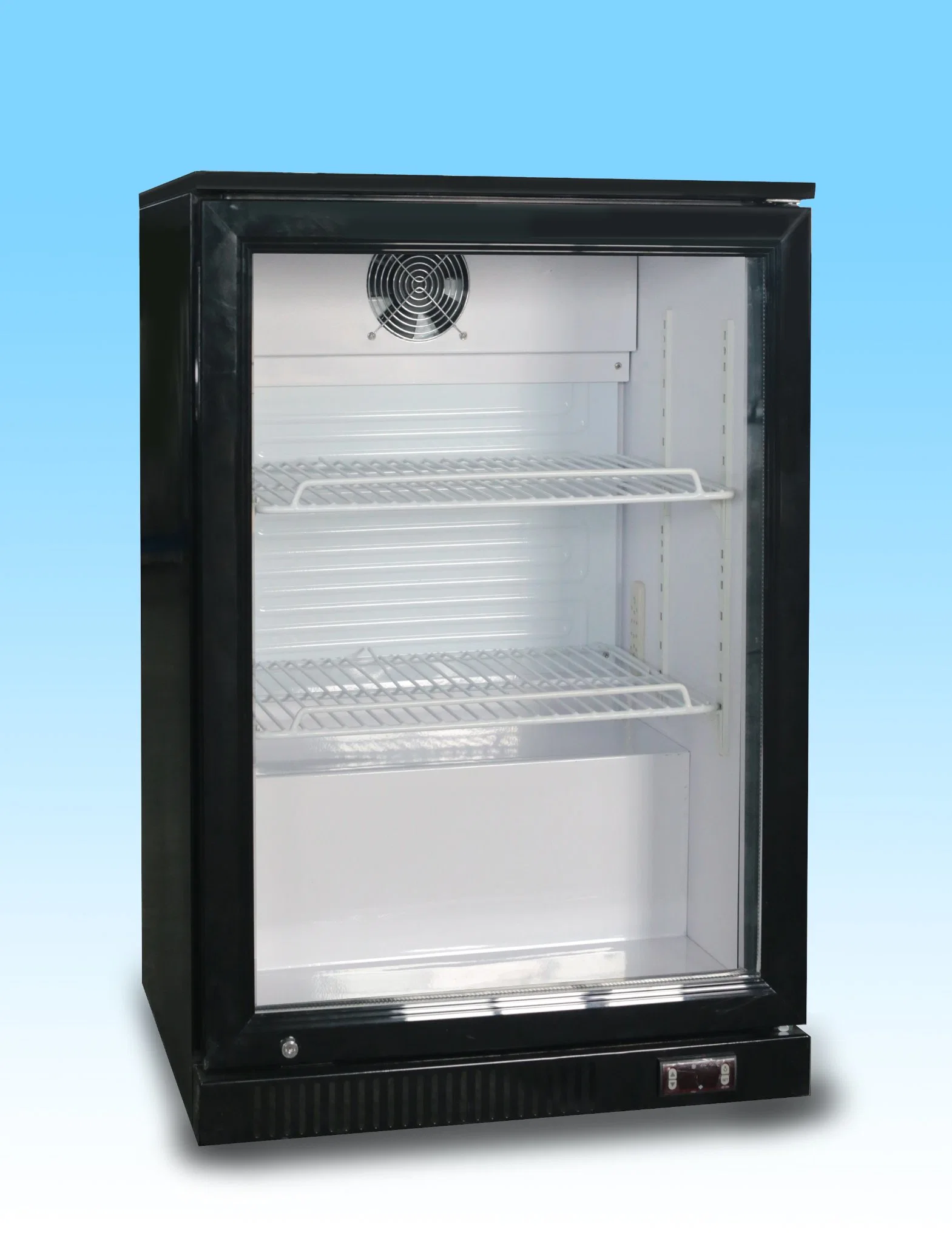 expositor refrigerado para tartas caliente productos OEM y EMC 126 litros de cerveza del refrigerador de la barra de pantalla