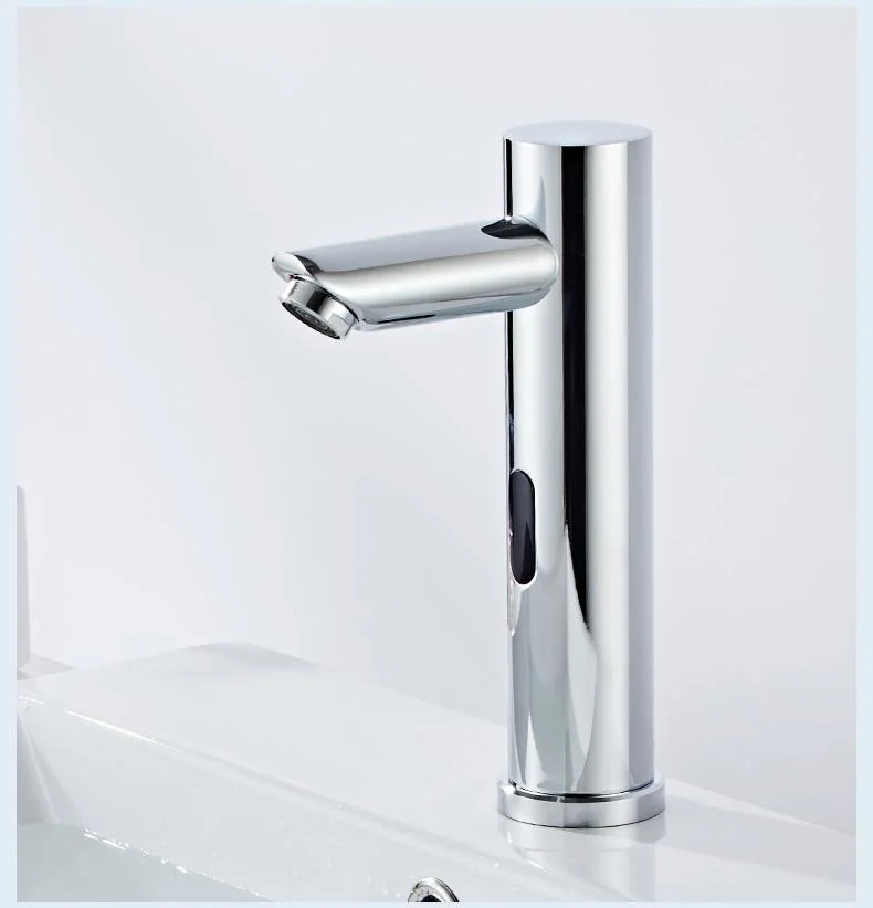 Inducción Touchless grifo automático si no hay cuarto de baño de cromo de la cuenca del sensor táctil Grifo lavabo grifo