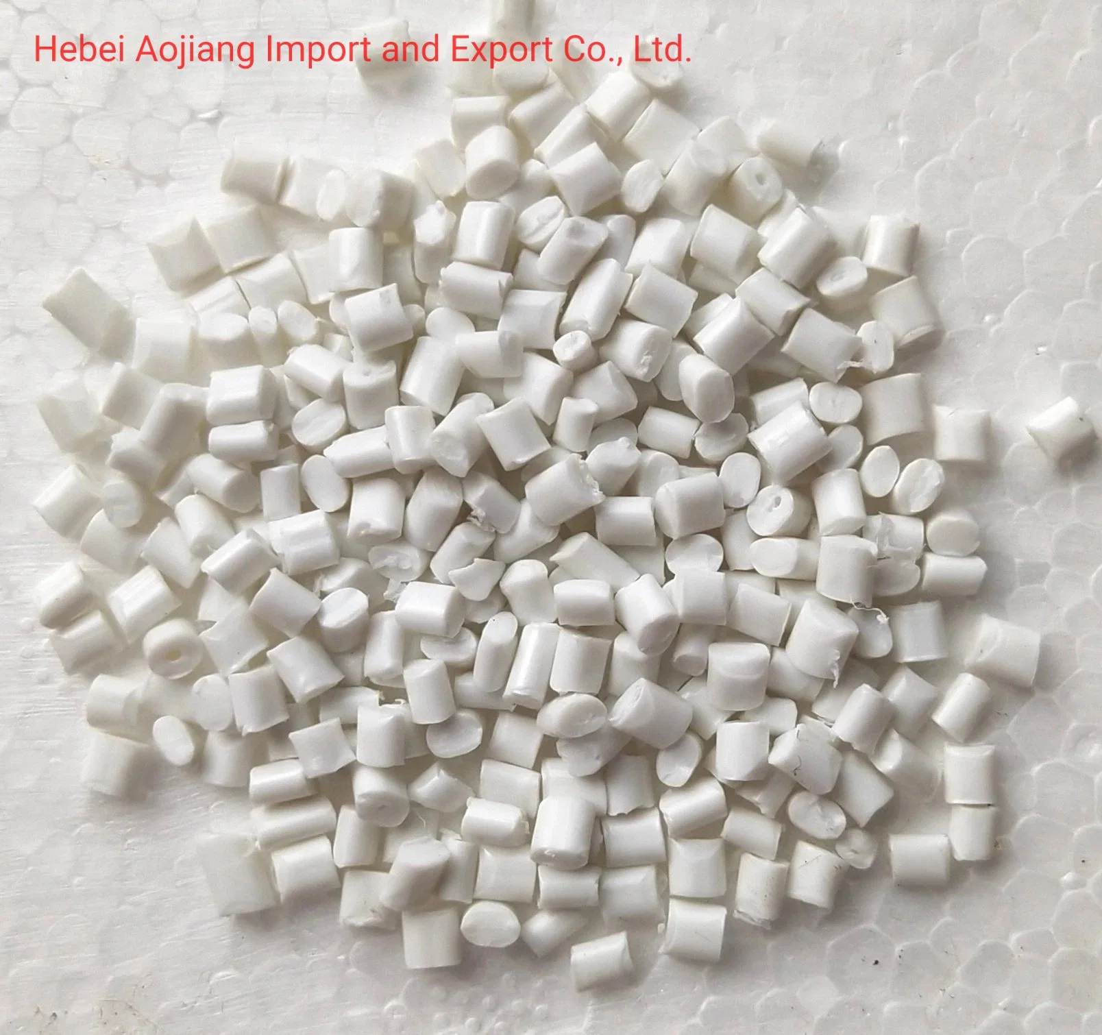 Raw and Recycled Plastic Material with White Color High Impact Polystyrene HIPS