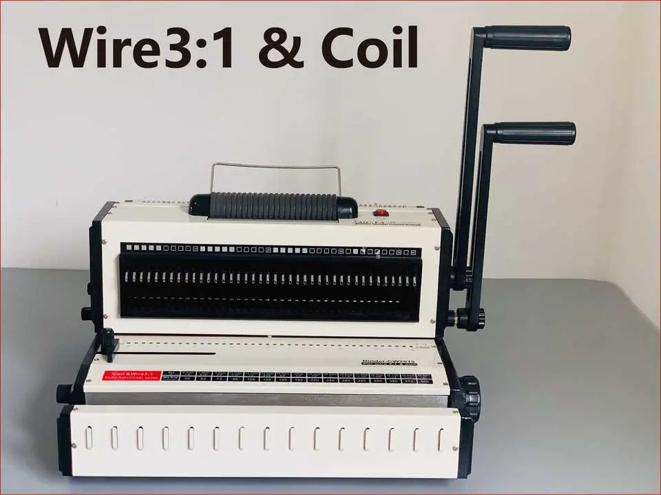 Book Binding Machine Manual Wire Spring Coil Binding Machine