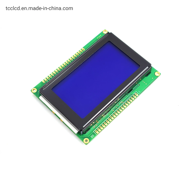 128X64 Chinese Fonts Monochrome Module LCD Display Screen