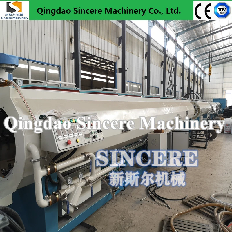 HDPE/PE/PP/PPR/Pert Composite Water Supply/Draiange/Irrigation Pipe Machine Manufacturing Extruding Machinery, Plastic HDPE/PE Pipe Extrusion Production Line