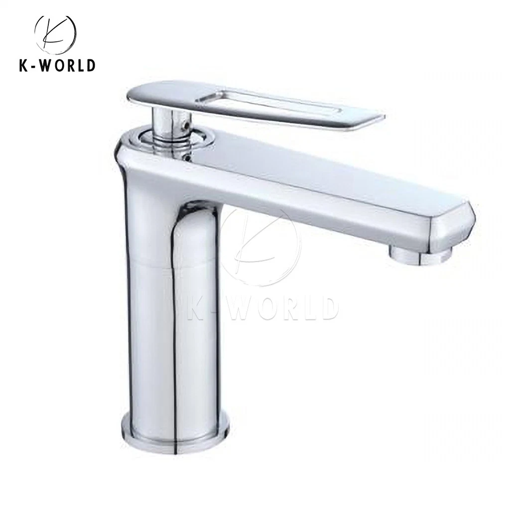 K-World Marble Handle Basin Faucet Suppliers Sample Available Single Lever Washbasin Mixer China 7.16 Lbs Weight Stainless Basin Mixer