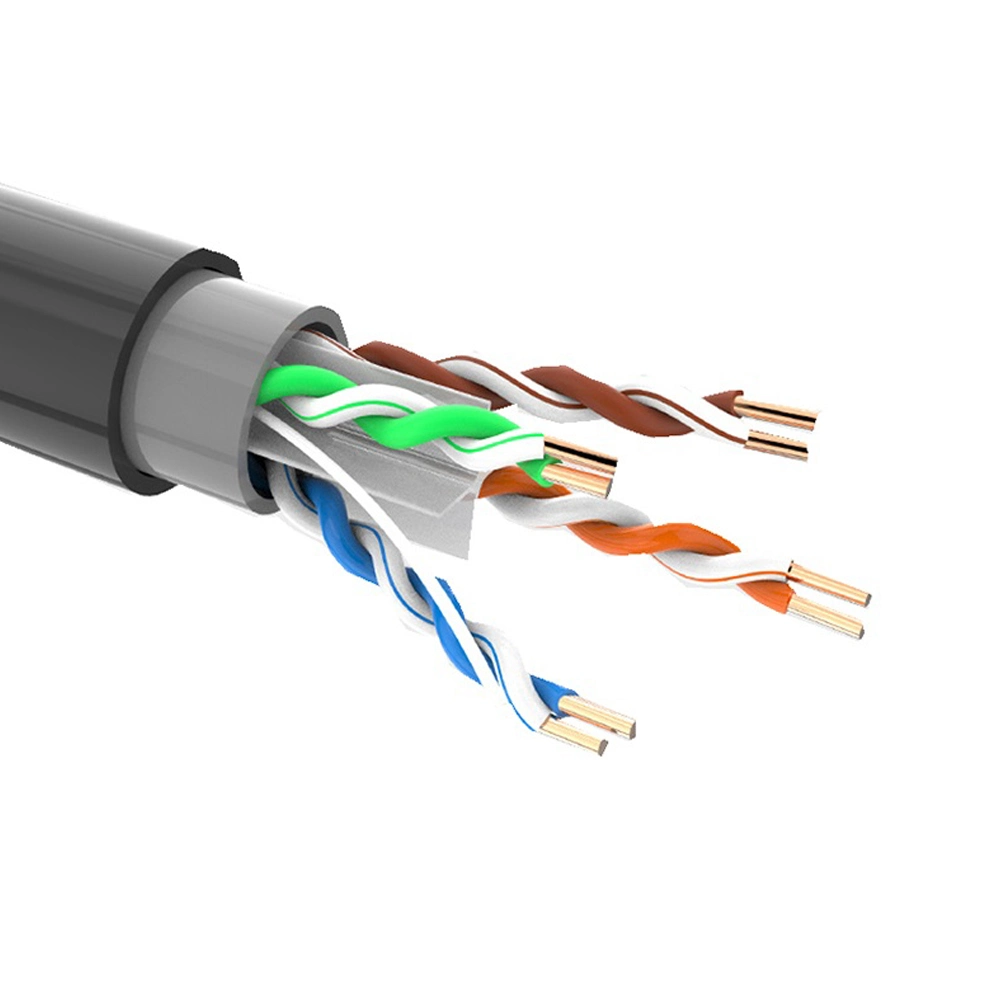 Ideal for Small Business Networks - Network Cable (10-Pack) Cat5e STP Cable (CMR Rated)