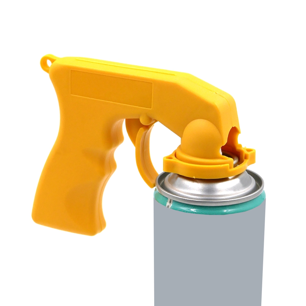 Paint Spray Gun Handle Aerosol Spray Tool Handle Adaptor with Full Grip Trigger Locking Collar Car Maintenance